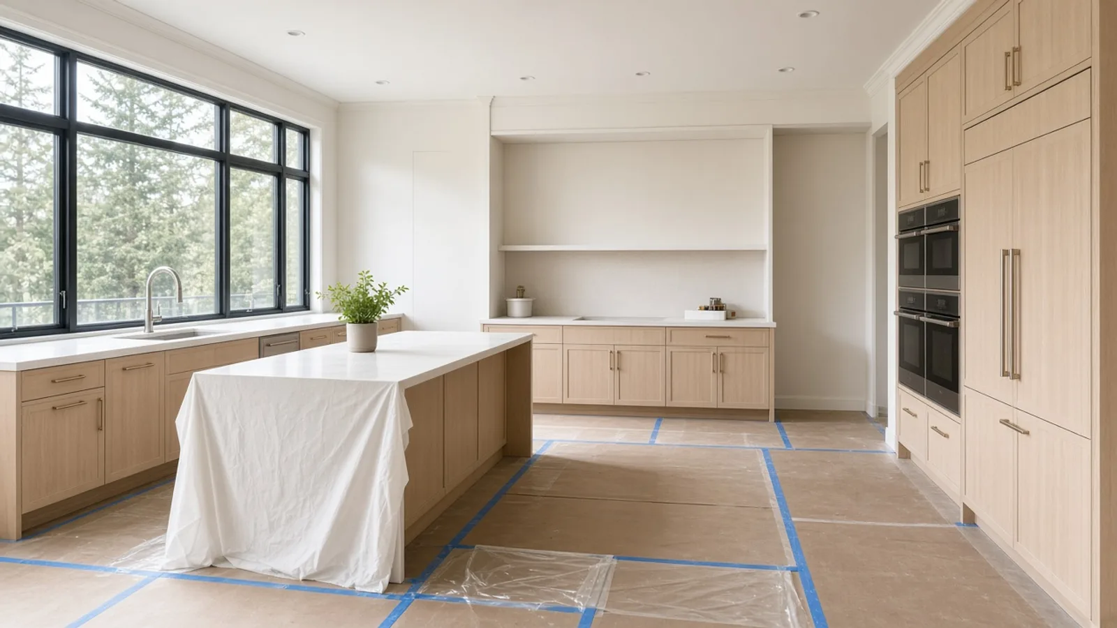 Editorial photograph illustrating How Long Does a Kitchen Renovation Take in Vancouver?