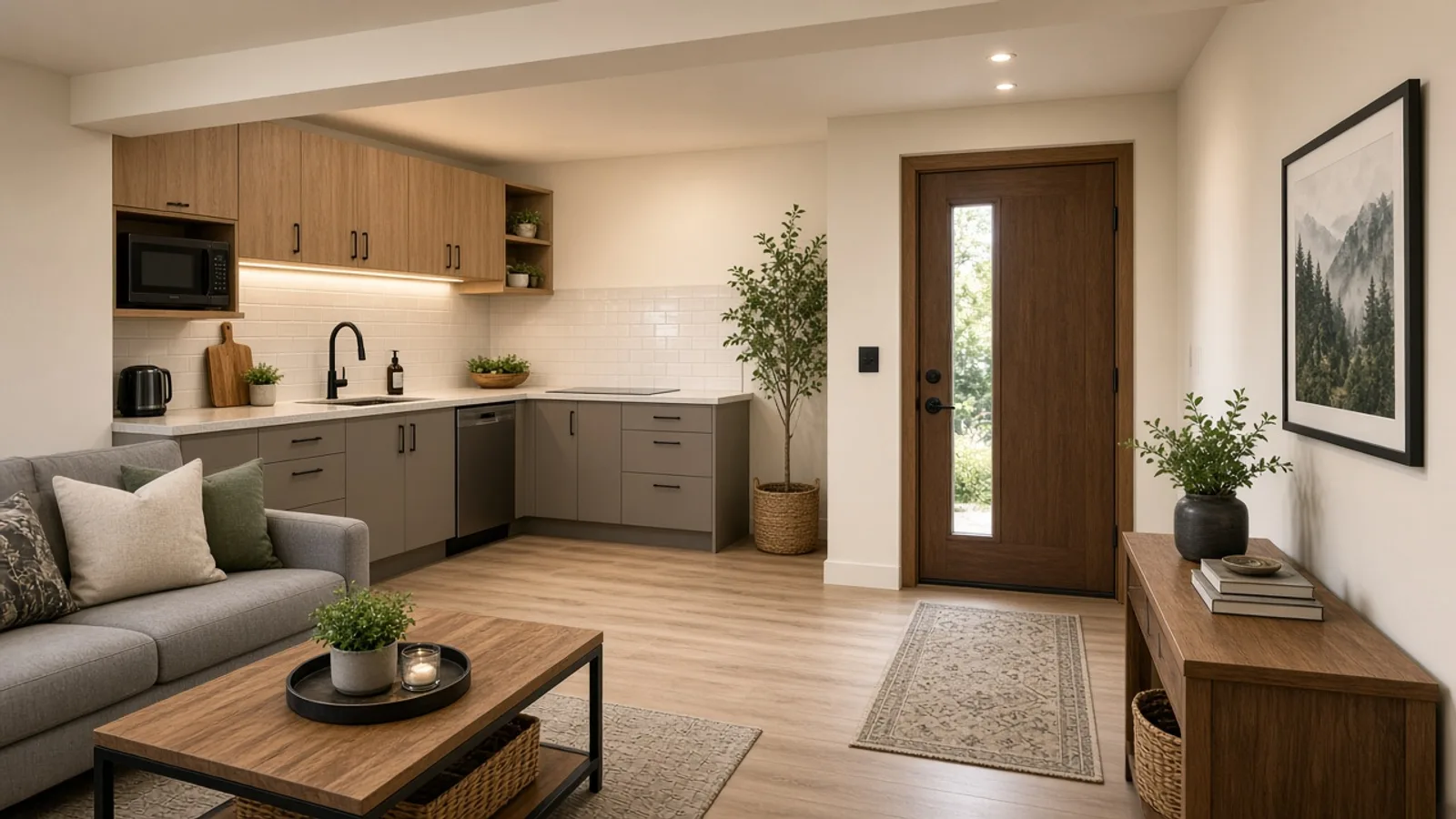 Editorial photograph illustrating Legal Basement Suite Cost in BC