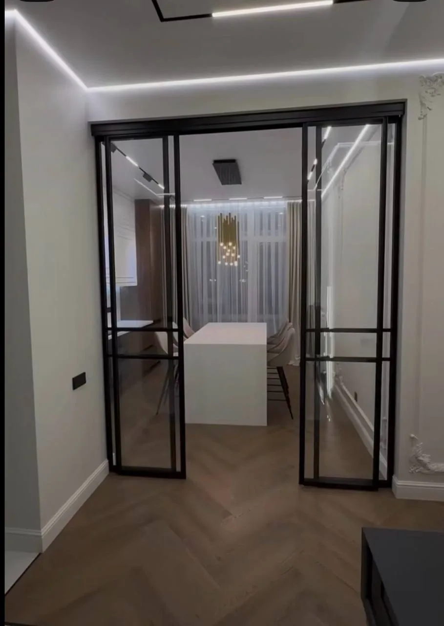 Apartment Interior: Media Partition & Marble Bar, International