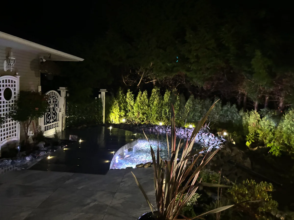 West Vancouver Rock Waterfall & Hillside Hardscape, West Vancouver